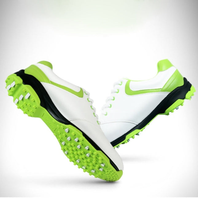 PGM Golf Waterproof Anti-slip Microfiber Leather Nail Shoes Sneakers for Men, 41, 42, 43, 40, 44, 39