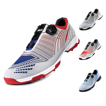 PGM Golf Knob Buckle Lace Sneakers Outdoor Sport Non-slip Shoes for Men, 45