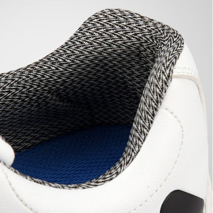 PGM Golf Rotating Buckle Waterproof Microfiber Leather Breathable Non-slip Sneakers for Men(Color:White Green Size:45), 45