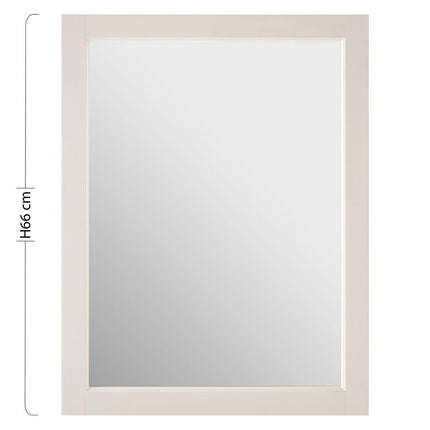 Port Mirrored Wall Cabinet With 2 Inner Shelves