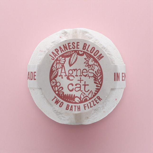 Agnes + Cat Bath Fizzer - Japanese Bloom