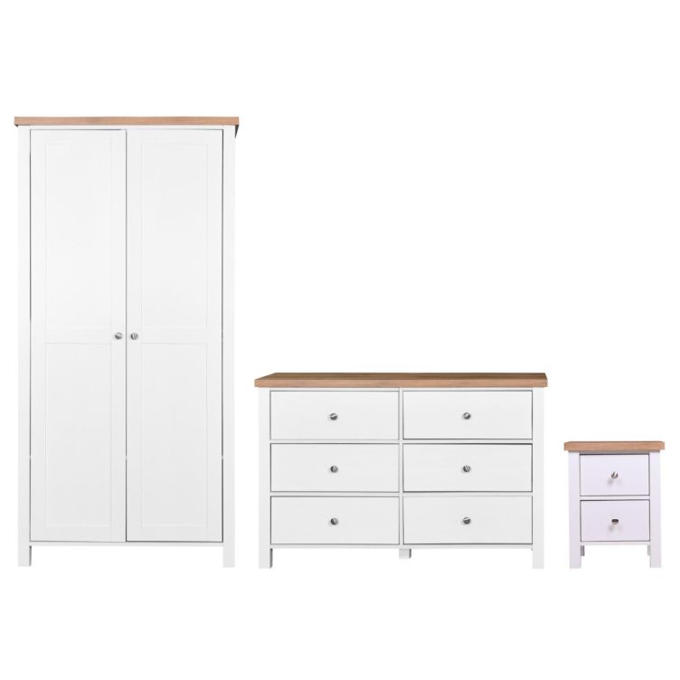 Astbury 3 Piece Bedroom Set 6 Drawer