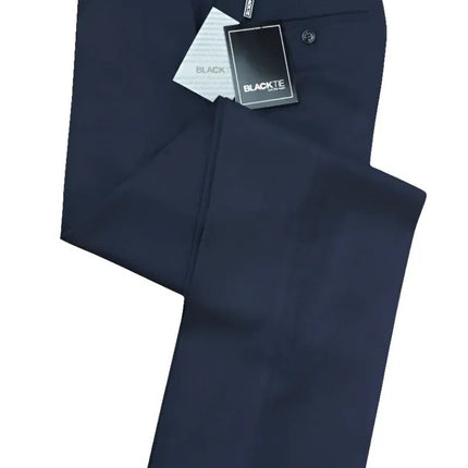 "Bradley" Midnight Navy Luxury Wool Blend Suit Pants