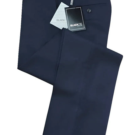 "Bradley" Midnight Navy Luxury Wool Blend Suit Pants