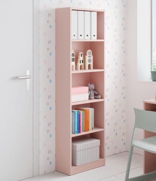 Candi Pink Tall Bookcase - 3130