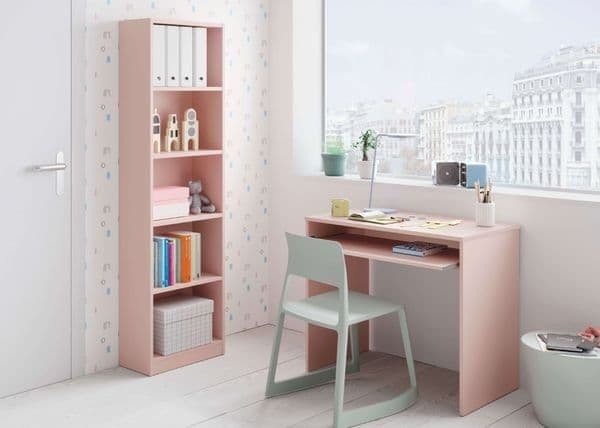 Candi Pink Tall Bookcase - 3130