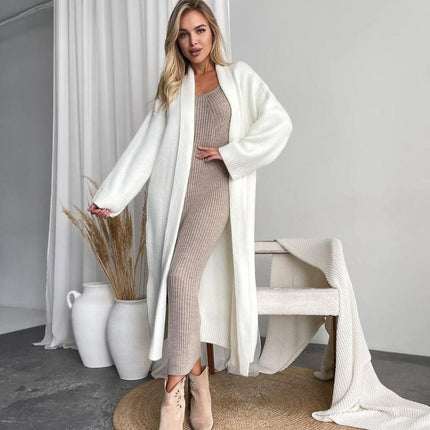 Autumn And Winter New Elegant Cardigan Sweater Coat For Women