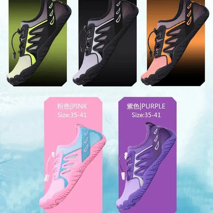 Comfortable Aqua Shoes For Men - Neoprene Indoor Outdoor Fitness Sneakers - Lightweight & Breathable