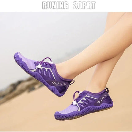 Comfortable Aqua Shoes For Men - Neoprene Indoor Outdoor Fitness Sneakers - Lightweight & Breathable