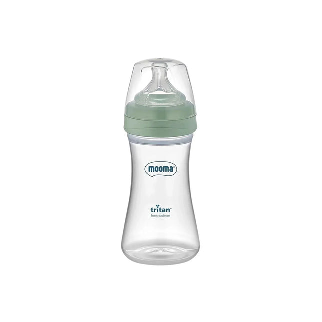 Mooma Neutra Tritan Bottle Medium Flow 6-18 months 250ml - Sage Green