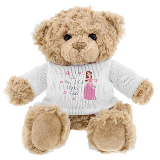 Fabulous Flower Girl Teddy Bear