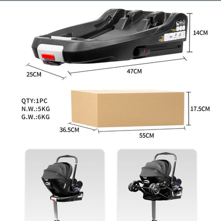 For Your Little One Qubi Isofix Car Seat Base