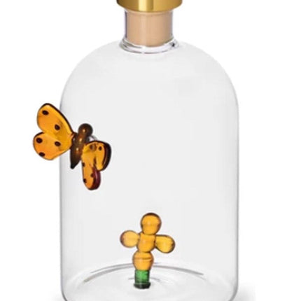 Ichendorf Milano Butterfly & Flower Glass Diffuser Bottle – Greenwood Perfumer, 500ml
