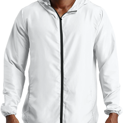 Soft Hooded Sports Jacket - Bang.Head.Strat - blk/wht