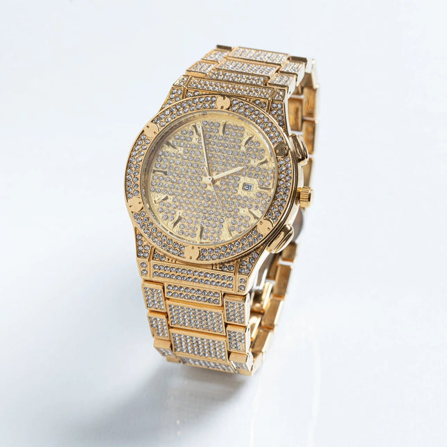 Bigface Fashion Watch - Gold