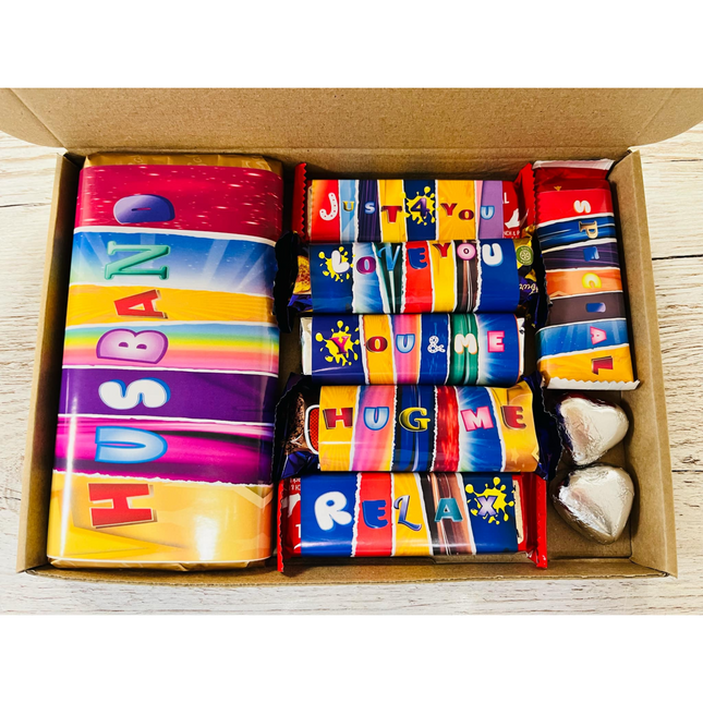 Valentines Novelty Chocolate Gift - Husband