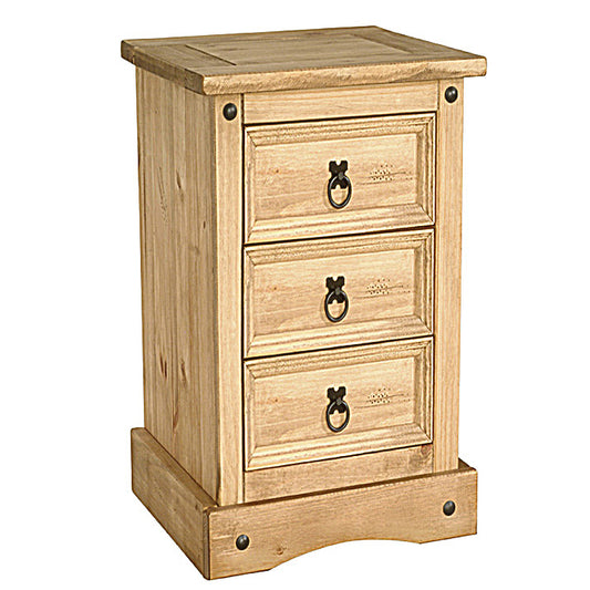 Corona Nightstand 3 Draws