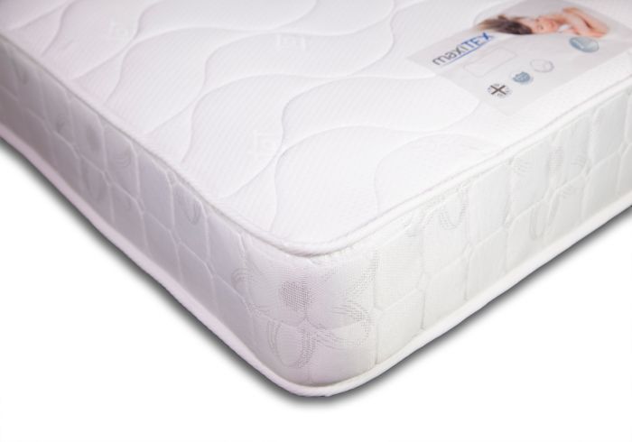 Noomi Wooden Toddler Bed With Side Rails White (FSC-Certified) Mattress is included and delivered free