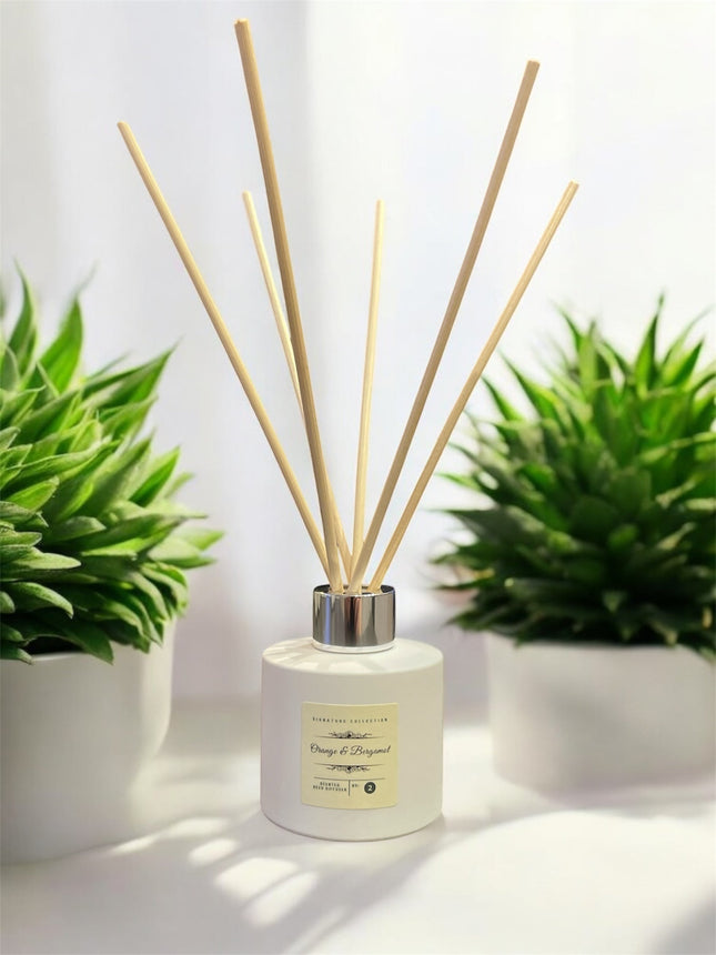 Orange & Bergamot Reed Diffuser (100ml) – Bright, Long‑Lasting Citrus