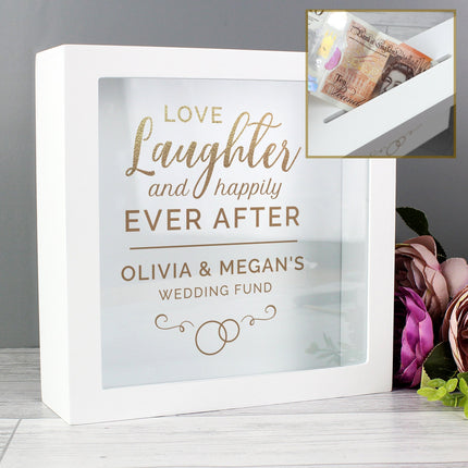 Personalised Happily Ever After Wedding Fund Box