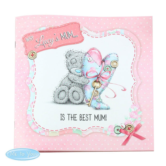 Personalised Me To You Mum Nan Grandma Poem Book