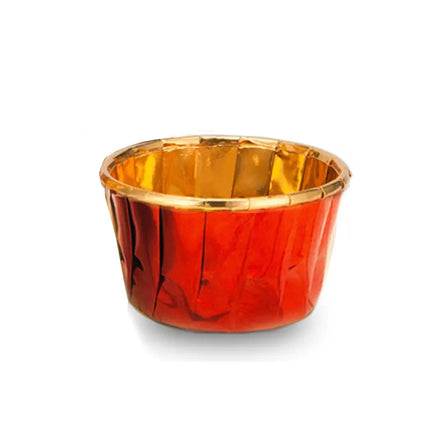 Simple Style Solid Color Double-Sided Aluminum Composite Paper Bakeware cake cups