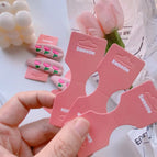 Solid Color Watermelon Red Hair Rope Card