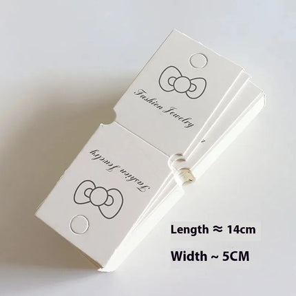 1 Piece Cloth Cute Simple Style Letter Plaid Bow Knot Paper Card