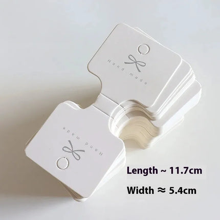 1 Piece Cloth Cute Simple Style Letter Plaid Bow Knot Paper Card