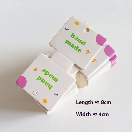 1 Piece Cloth Cute Simple Style Letter Plaid Bow Knot Paper Card