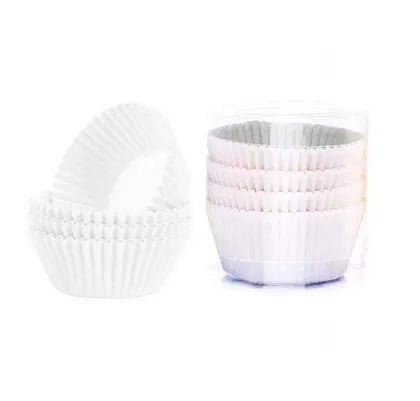 Simple Style Rainbow Heart Shape Solid Color Anti-oil paper Bakeware cake cups