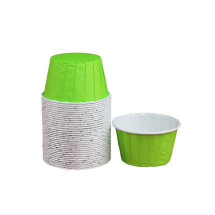 Simple Style Polka Dots Coated paper Bakeware cake cups