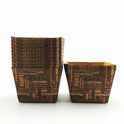 Simple Style Letter Cake Bow Knot Paper Bakeware Cake cup