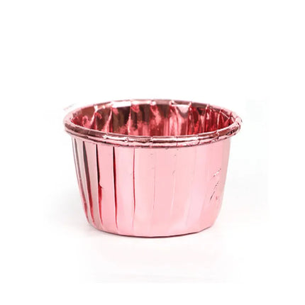 Simple Style Solid Color Double-Sided Aluminum Composite Paper Bakeware cake cups