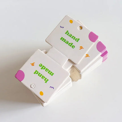 1 Piece Cloth Cute Simple Style Letter Plaid Bow Knot Paper Card