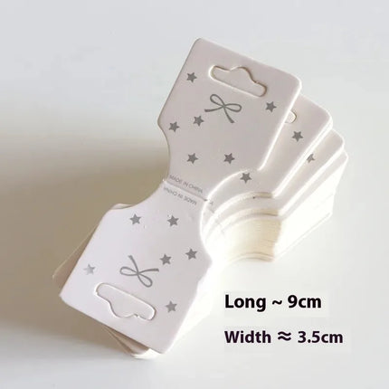 1 Piece Cloth Cute Simple Style Letter Plaid Bow Knot Paper Card