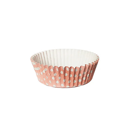 Simple Style Polka Dots Coated paper Bakeware cake cups