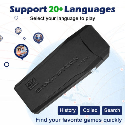 Retro Console Gaming 2 Player Home Arcade Stick, With 10,000 Games, Hdmi Plug & Play System