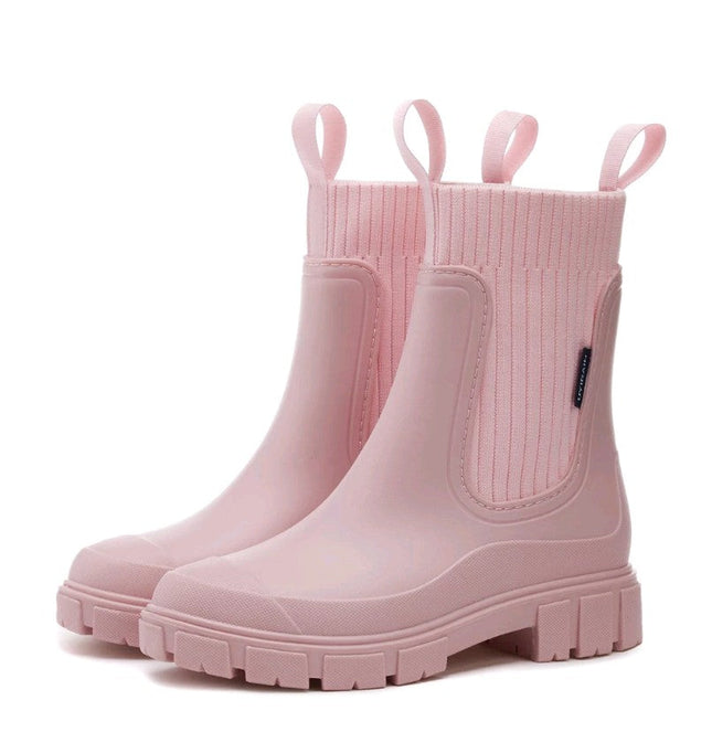 Women’s Waterproof Fashion Ankle Boots – Lightweight & Non-Slip