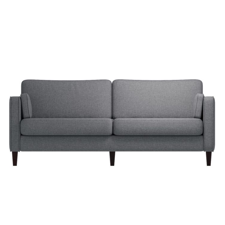 Snowdonia 3 Seater Cushion Back Light Grey Sofa