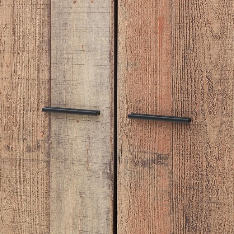 Stretton 2 Door wardrobe in Rustic Oak