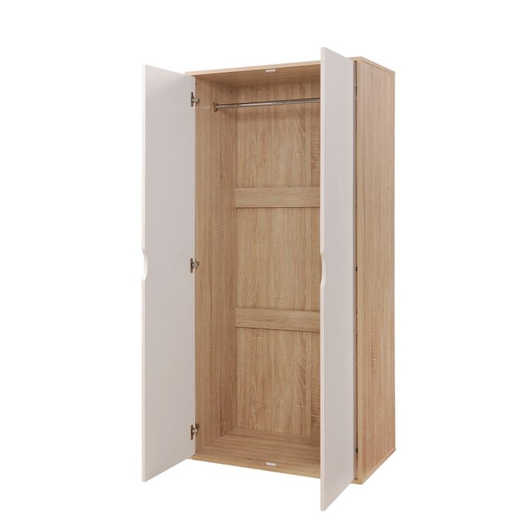 Alton 3 Piece Wardrobe Bedroom Set 3 Drawer