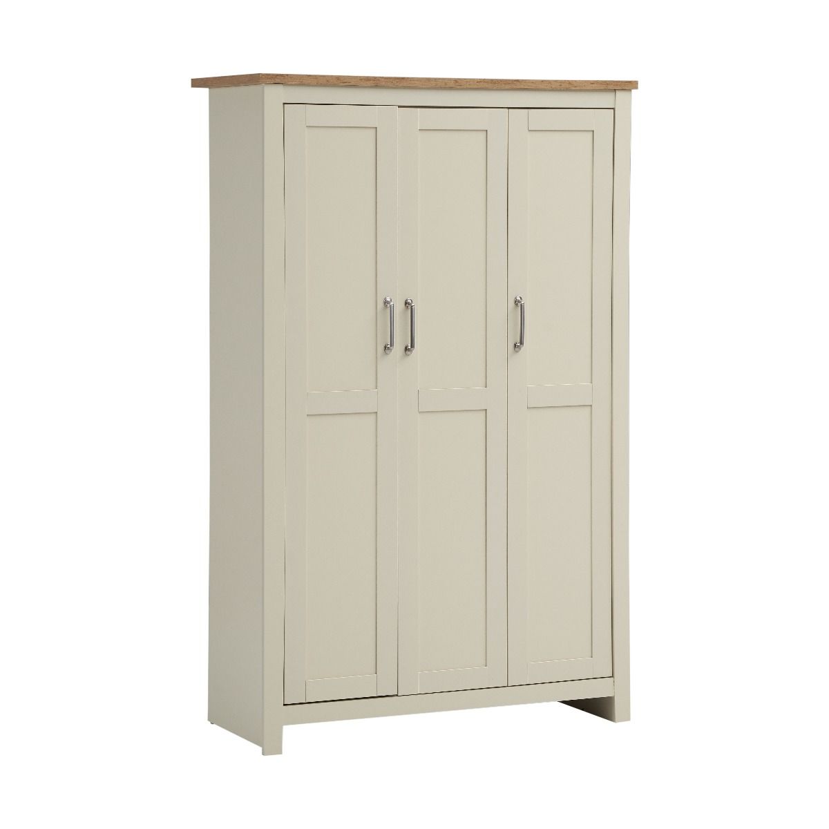 Lisbon 3 Piece Set (3 Door Wardrobe, 3+4 Chest, 2 Drw Bedside)