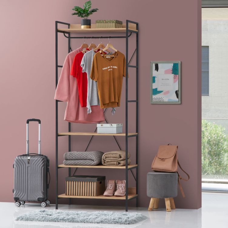 Claire 8 Shelf Open Wardrobe(Price to be confirmed)