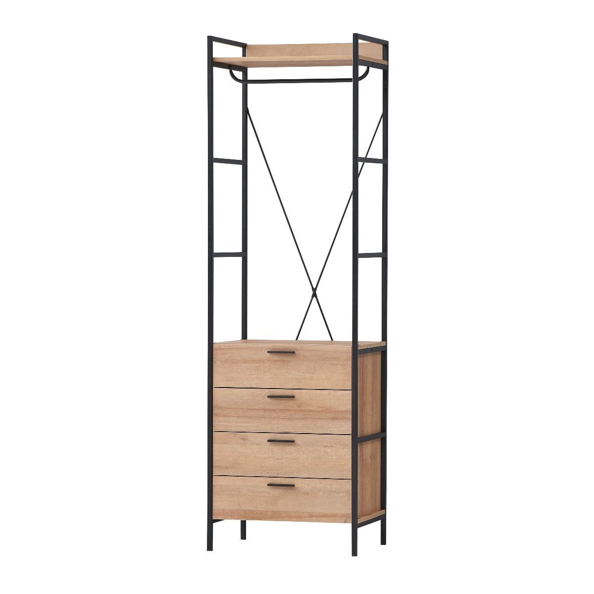 Claire 5 Shelf Open Wardrobe