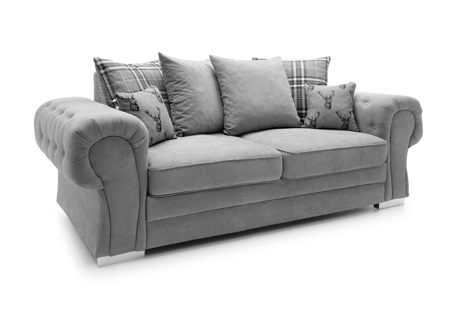 Verona Chenile 3 Seater Sofa